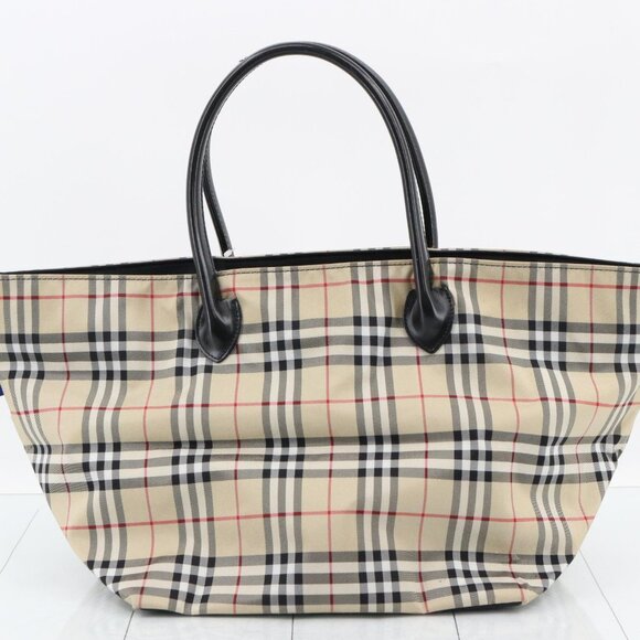 Burberry Blue Label Nova Check Tote Bag - Picture 2 of 10